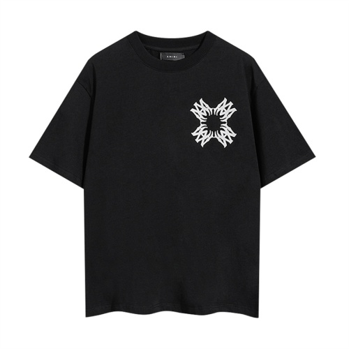 Cheap Amiri T-Shirts Short Sleeved For Unisex #1268166 Replica Wholesale [$29.00 USD] [ITEM#1268166] on Replica Amiri T-Shirts