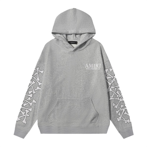 Cheap Amiri Hoodies Long Sleeved For Unisex #1268218 Replica Wholesale [$48.00 USD] [ITEM#1268218] on Replica Amiri Hoodies