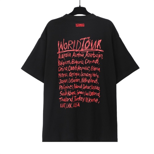 Cheap VETEMENTS T-Shirts Short Sleeved For Unisex #1268263 Replica Wholesale [$29.00 USD] [ITEM#1268263] on Replica VETEMENTS T-Shirts