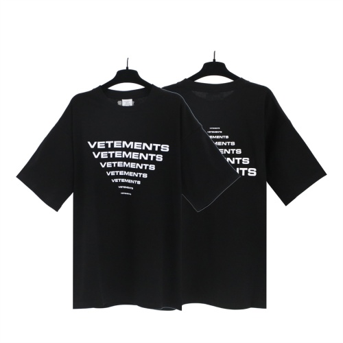 Cheap VETEMENTS T-Shirts Short Sleeved For Unisex #1268278 Replica Wholesale [$29.00 USD] [ITEM#1268278] on Replica VETEMENTS T-Shirts