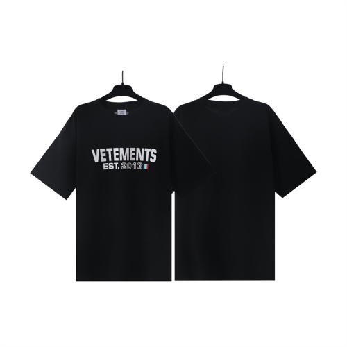 Cheap VETEMENTS T-Shirts Short Sleeved For Unisex #1268280 Replica Wholesale [$29.00 USD] [ITEM#1268280] on Replica VETEMENTS T-Shirts