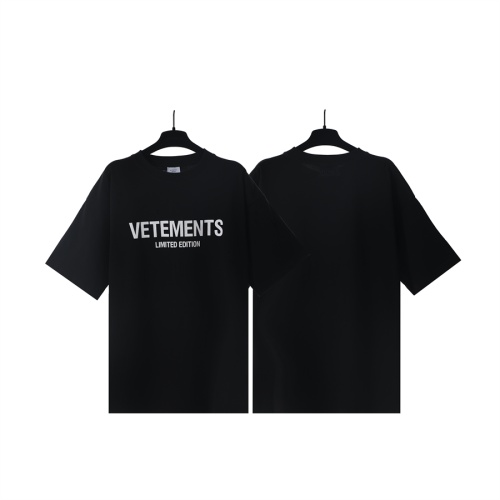 Cheap VETEMENTS T-Shirts Short Sleeved For Unisex #1268281 Replica Wholesale [$29.00 USD] [ITEM#1268281] on Replica VETEMENTS T-Shirts