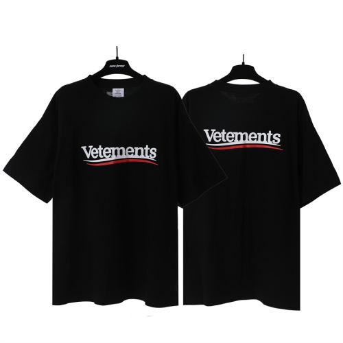 Cheap VETEMENTS T-Shirts Short Sleeved For Unisex #1268284 Replica Wholesale [$29.00 USD] [ITEM#1268284] on Replica VETEMENTS T-Shirts