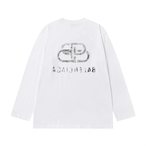 Cheap Balenciaga T-Shirts Long Sleeved For Men #1268306 Replica Wholesale [$39.00 USD] [ITEM#1268306] on Replica Balenciaga T-Shirts