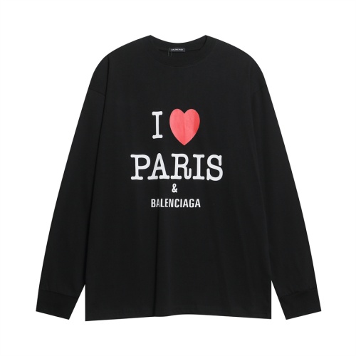 Cheap Balenciaga T-Shirts Long Sleeved For Unisex #1268309 Replica Wholesale [$39.00 USD] [ITEM#1268309] on Replica Balenciaga T-Shirts