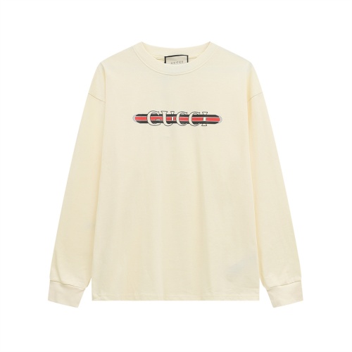 Cheap Gucci T-Shirts Long Sleeved For Unisex #1268328 Replica Wholesale [$39.00 USD] [ITEM#1268328] on Replica 