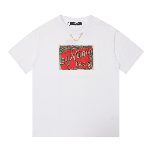 Cheap Louis Vuitton LV T-Shirts Short Sleeved For Unisex #1268371 Replica Wholesale [$34.00 USD] [ITEM#1268371] on Replica Louis Vuitton LV T-Shirts