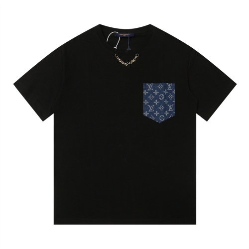 Cheap Louis Vuitton LV T-Shirts Short Sleeved For Unisex #1268374 Replica Wholesale [$34.00 USD] [ITEM#1268374] on Replica Louis Vuitton LV T-Shirts