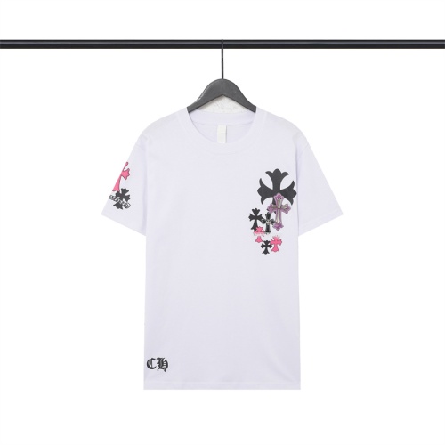 Cheap Chrome Hearts T-Shirts Short Sleeved For Men #1268389 Replica Wholesale [$39.00 USD] [ITEM#1268389] on Replica Chrome Hearts T-Shirts