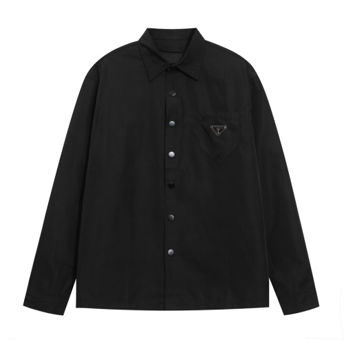 Cheap Prada Jackets Long Sleeved For Men #1268392 Replica Wholesale [$48.00 USD] [ITEM#1268392] on Replica Prada Jackets