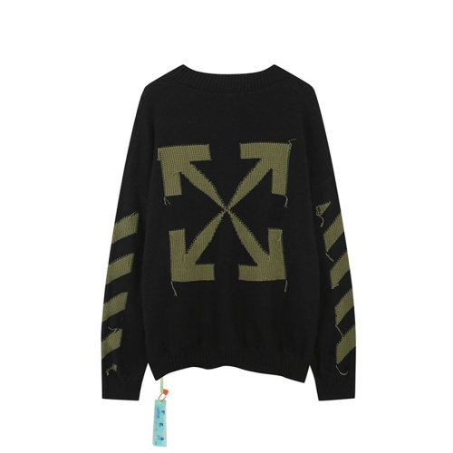 Cheap Off-White Sweaters Long Sleeved For Unisex #1268434 Replica Wholesale [$60.00 USD] [ITEM#1268434] on Replica Off-White Sweaters