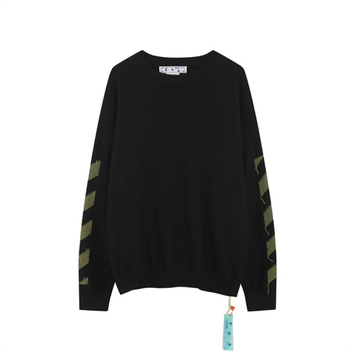 Cheap Off-White Sweaters Long Sleeved For Unisex #1268434 Replica Wholesale [$60.00 USD] [ITEM#1268434] on Replica Off-White Sweaters