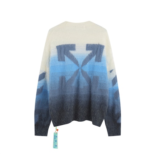 Cheap Off-White Sweaters Long Sleeved For Unisex #1268439 Replica Wholesale [$60.00 USD] [ITEM#1268439] on Replica Off-White Sweaters