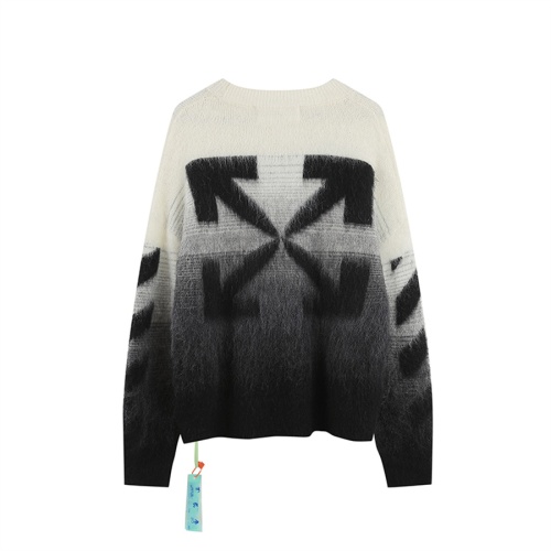 Cheap Off-White Sweaters Long Sleeved For Unisex #1268442 Replica Wholesale [$60.00 USD] [ITEM#1268442] on Replica Off-White Sweaters