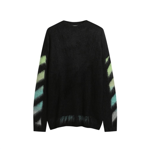 Cheap Off-White Sweaters Long Sleeved For Unisex #1268446 Replica Wholesale [$60.00 USD] [ITEM#1268446] on Replica Off-White Sweaters