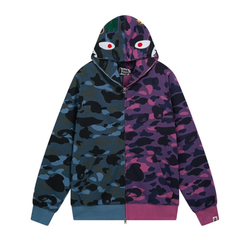 Cheap Bape Hoodies Long Sleeved For Men #1268481 Replica Wholesale [$56.00 USD] [ITEM#1268481] on Replica Bape Hoodies