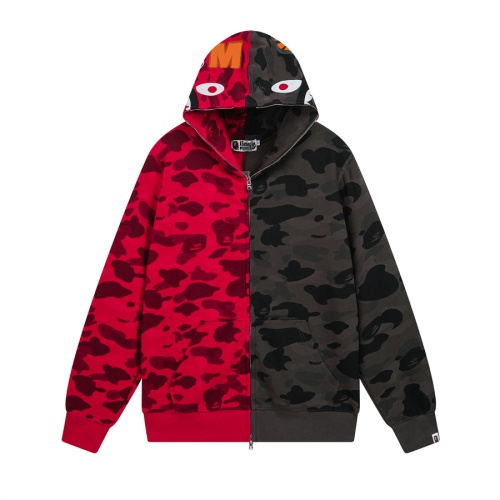 Cheap Bape Hoodies Long Sleeved For Men #1268483 Replica Wholesale [$56.00 USD] [ITEM#1268483] on Replica Bape Hoodies