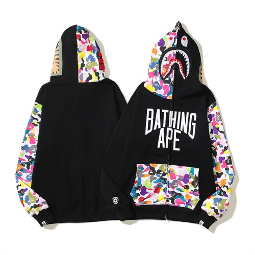 Cheap Bape Hoodies Long Sleeved For Men #1268485 Replica Wholesale [$56.00 USD] [ITEM#1268485] on Replica Bape Hoodies