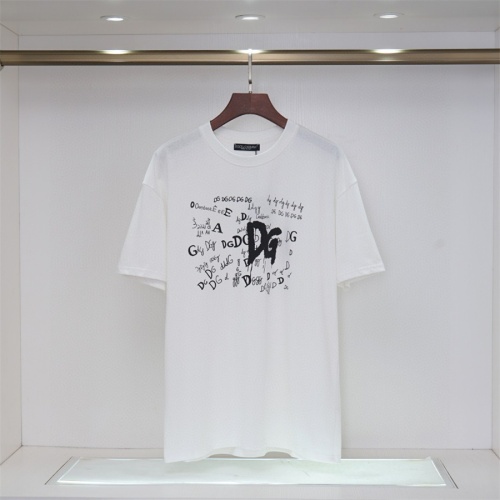 Cheap Dolce &amp; Gabbana D&amp;G T-Shirts Short Sleeved For Unisex #1268513 Replica Wholesale [$32.00 USD] [ITEM#1268513] on Replica Dolce &amp; Gabbana D&amp;G T-Shirts