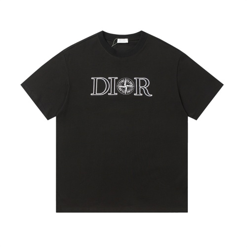 Cheap Christian Dior T-Shirts Short Sleeved For Unisex #1268518 Replica Wholesale [$32.00 USD] [ITEM#1268518] on Replica Christian Dior T-Shirts