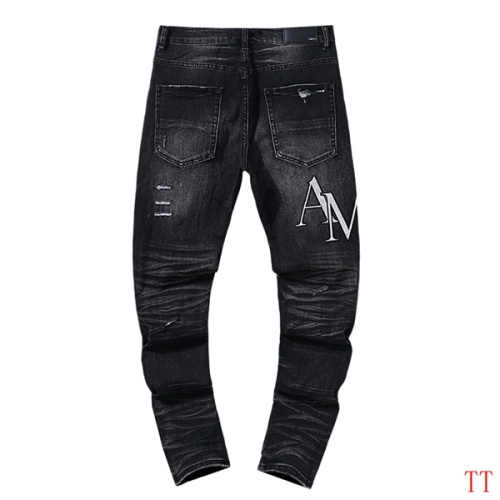 Cheap Amiri Jeans For Men #1268669 Replica Wholesale [$64.00 USD] [ITEM#1268669] on Replica Amiri Jeans