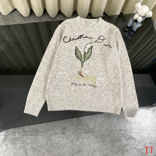 Christian Dior Sweaters Long Sleeved For Unisex #1268677