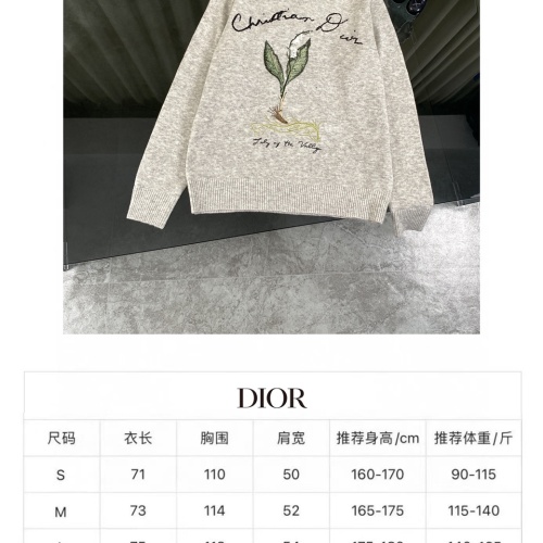 Cheap Christian Dior Sweaters Long Sleeved For Unisex #1268677 Replica Wholesale [$64.00 USD] [ITEM#1268677] on Replica Christian Dior Sweaters