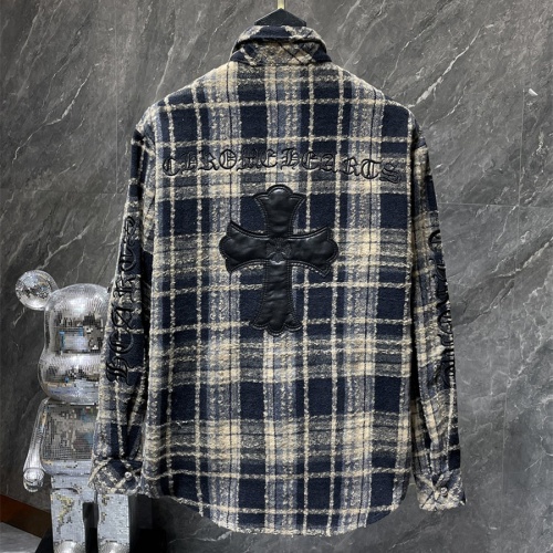 Cheap Chrome Hearts Shirts Long Sleeved For Unisex #1268770 Replica Wholesale [$68.00 USD] [ITEM#1268770] on Replica Chrome Hearts Shirts