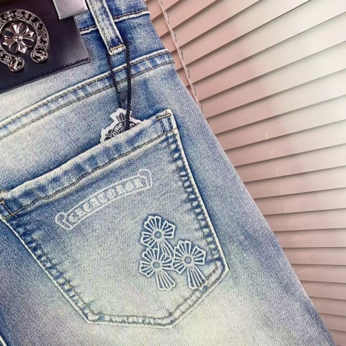 Cheap Chrome Hearts Jeans For Men #1268838 Replica Wholesale [$48.00 USD] [ITEM#1268838] on Replica Chrome Hearts Jeans