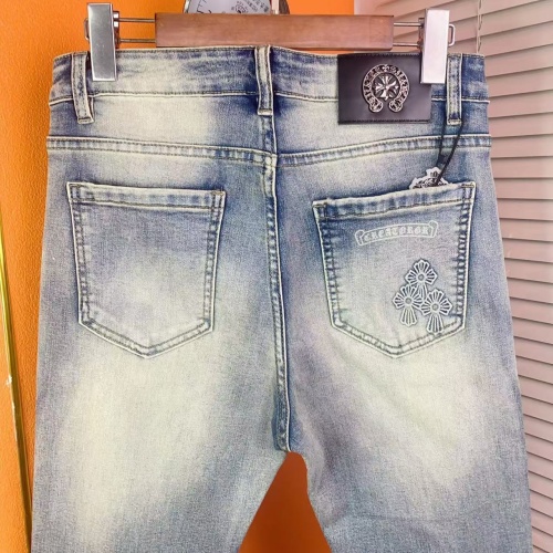 Cheap Chrome Hearts Jeans For Men #1268838 Replica Wholesale [$48.00 USD] [ITEM#1268838] on Replica Chrome Hearts Jeans