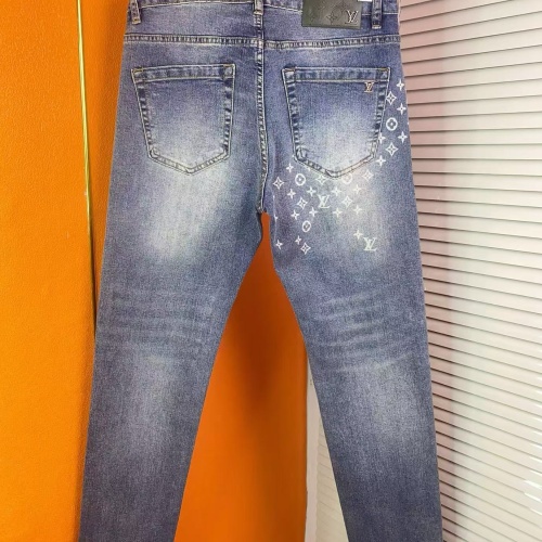 Cheap Louis Vuitton LV Jeans For Men #1268854 Replica Wholesale [$48.00 USD] [ITEM#1268854] on Replica Louis Vuitton LV Jeans