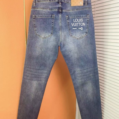 Cheap Louis Vuitton LV Jeans For Men #1268855 Replica Wholesale [$48.00 USD] [ITEM#1268855] on Replica Louis Vuitton LV Jeans