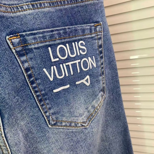 Cheap Louis Vuitton LV Jeans For Men #1268855 Replica Wholesale [$48.00 USD] [ITEM#1268855] on Replica Louis Vuitton LV Jeans