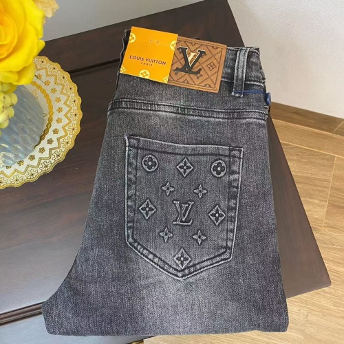 Cheap Louis Vuitton LV Jeans For Men #1268862 Replica Wholesale [$48.00 USD] [ITEM#1268862] on Replica Louis Vuitton LV Jeans