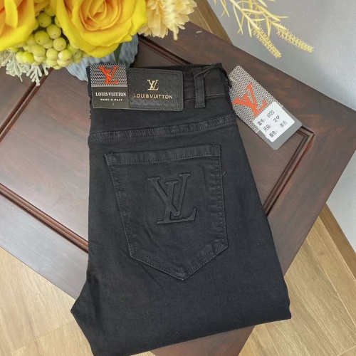 Cheap Louis Vuitton LV Jeans For Men #1268863 Replica Wholesale [$48.00 USD] [ITEM#1268863] on Replica Louis Vuitton LV Jeans