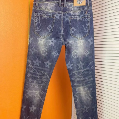 Cheap Louis Vuitton LV Jeans For Men #1268866 Replica Wholesale [$56.00 USD] [ITEM#1268866] on Replica Louis Vuitton LV Jeans