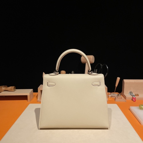 Cheap Hermes AAA Quality Handbags In Silver For Women #1268916 Replica Wholesale [$304.13 USD] [ITEM#1268916] on Replica Hermes AAA Quality Handbags