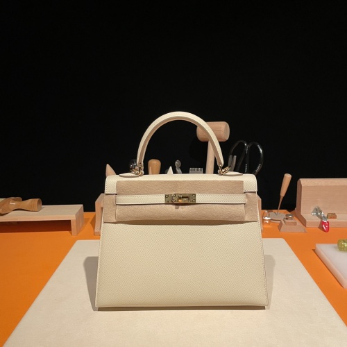 Cheap Hermes AAA Quality Handbags In Gold For Women #1268918 Replica Wholesale [$337.19 USD] [ITEM#1268918] on Replica Hermes AAA Quality Handbags