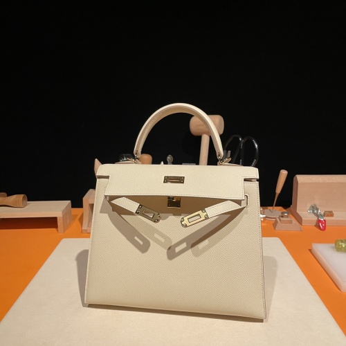 Cheap Hermes AAA Quality Handbags In Gold For Women #1268918 Replica Wholesale [$337.19 USD] [ITEM#1268918] on Replica Hermes AAA Quality Handbags