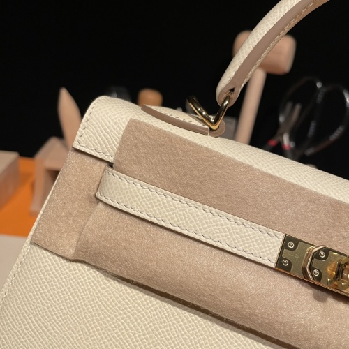 Cheap Hermes AAA Quality Handbags In Gold For Women #1268919 Replica Wholesale [$304.13 USD] [ITEM#1268919] on Replica Hermes AAA Quality Handbags