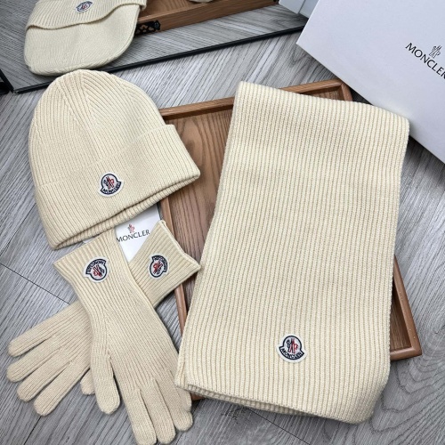 Cheap Moncler Hat and Scarf and Glove Set #1268959 Replica Wholesale [$72.00 USD] [ITEM#1268959] on Replica Moncler Hat and Scarf and Glove Set