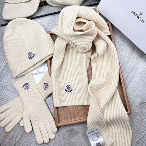 Cheap Moncler Hat and Scarf and Glove Set #1268959 Replica Wholesale [$72.00 USD] [ITEM#1268959] on Replica Moncler Hat and Scarf and Glove Set