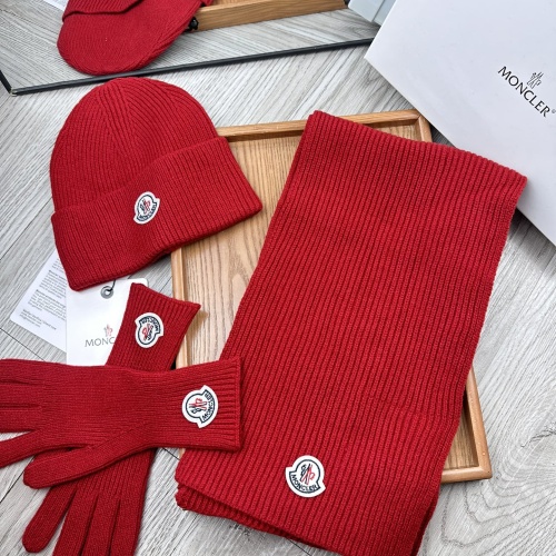 Cheap Moncler Hat and Scarf and Glove Set #1268963 Replica Wholesale [$72.00 USD] [ITEM#1268963] on Replica Moncler Hat and Scarf and Glove Set