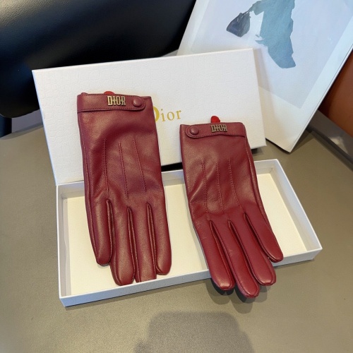 Cheap Christian Dior Gloves For Women #1269003 Replica Wholesale [$45.00 USD] [ITEM#1269003] on Replica Christian Dior Gloves