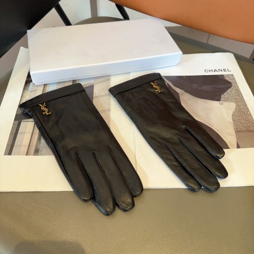 Cheap Yves Saint Laurent Gloves For Women #1269005 Replica Wholesale [$45.00 USD] [ITEM#1269005] on Replica Yves Saint Laurent Gloves