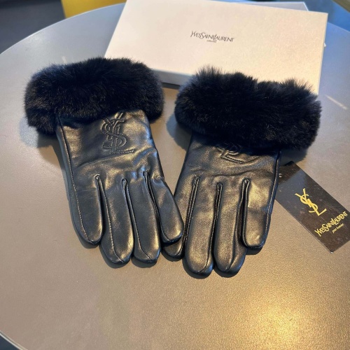 Cheap Yves Saint Laurent Gloves For Women #1269089 Replica Wholesale [$48.00 USD] [ITEM#1269089] on Replica Yves Saint Laurent Gloves