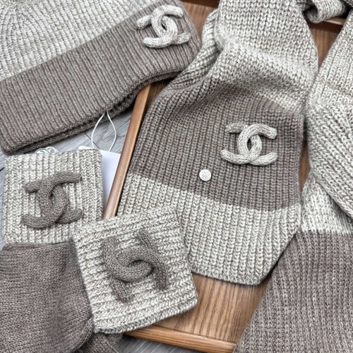 Cheap Chanel Hat and Scarf and Glove Set #1269101 Replica Wholesale [$72.00 USD] [ITEM#1269101] on Replica 