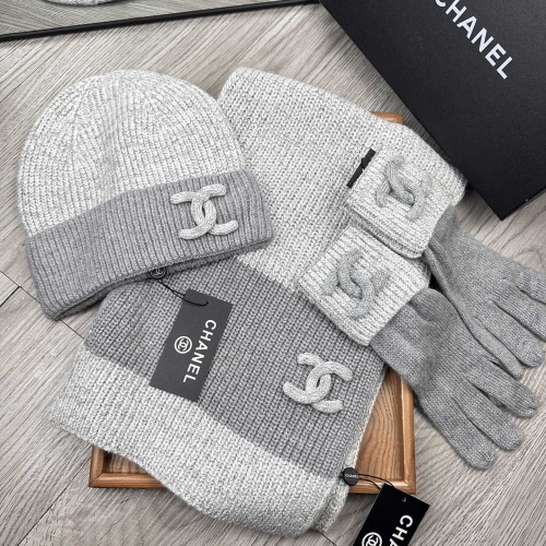 Cheap Chanel Hat and Scarf and Glove Set #1269102 Replica Wholesale [$72.00 USD] [ITEM#1269102] on Replica 