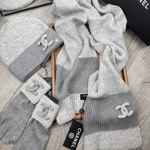 Cheap Chanel Hat and Scarf and Glove Set #1269102 Replica Wholesale [$72.00 USD] [ITEM#1269102] on Replica 