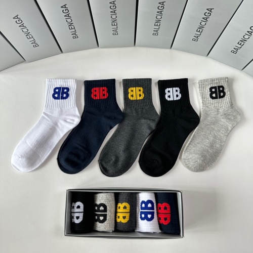 Cheap Balenciaga Socks #1269190 Replica Wholesale [$25.00 USD] [ITEM#1269190] on Replica Balenciaga Socks